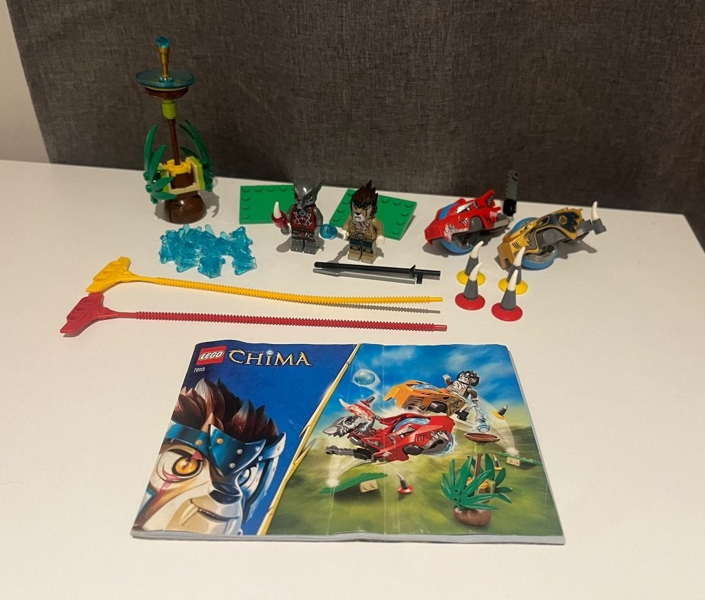 Lego Chima - CHI Battles 70113, Ophalen, Gebruikt, Lego, Complete set
