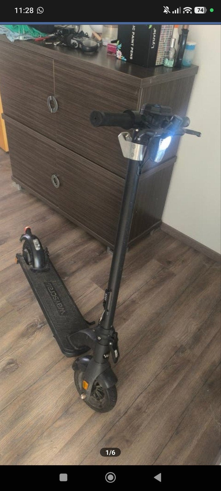 Wayscral elektrische step zonder lader., Vélos & Vélomoteurs, Trottinettes, Enlèvement