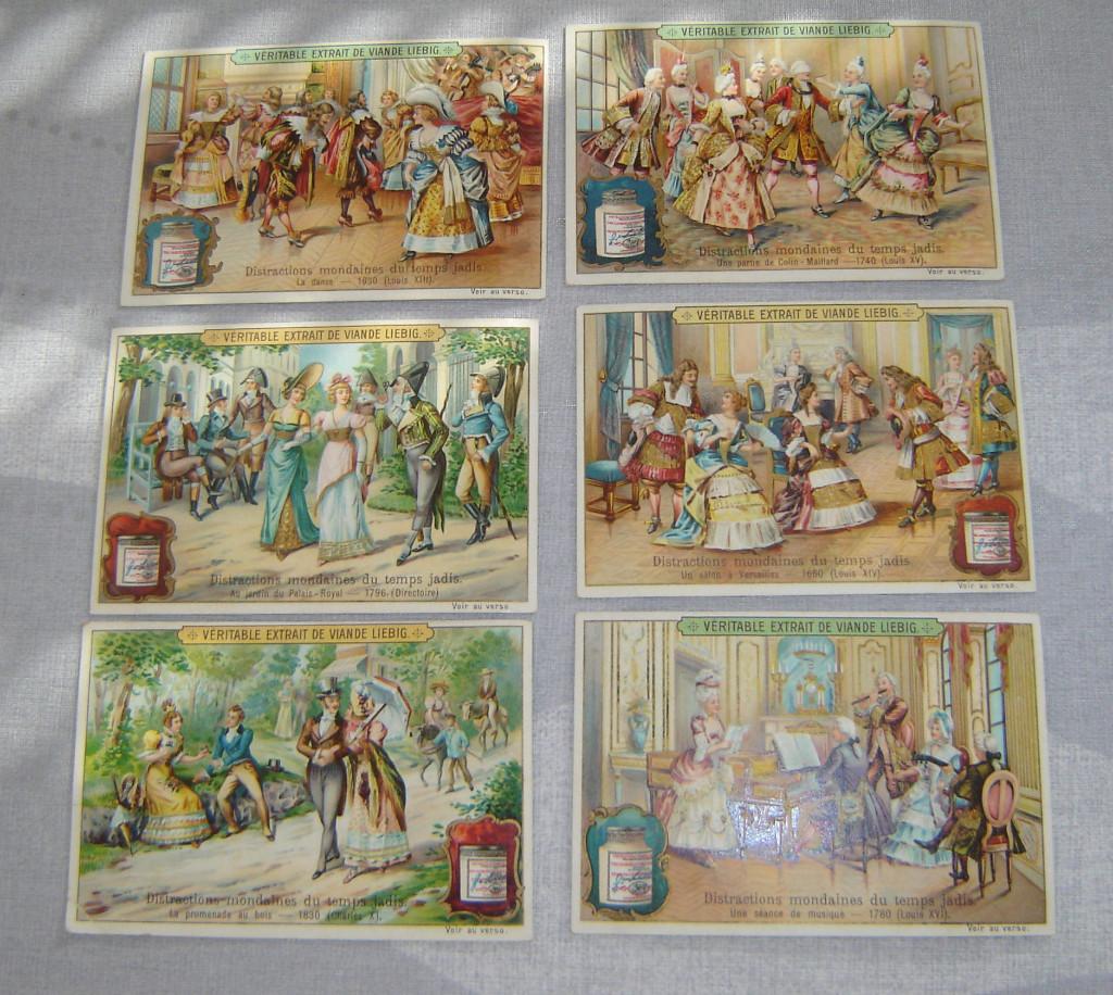 Chromos Liebig S702 avec bocaux, Collections, Avant 1940, Gravure, Utilisé, Autres sujets/thèmes