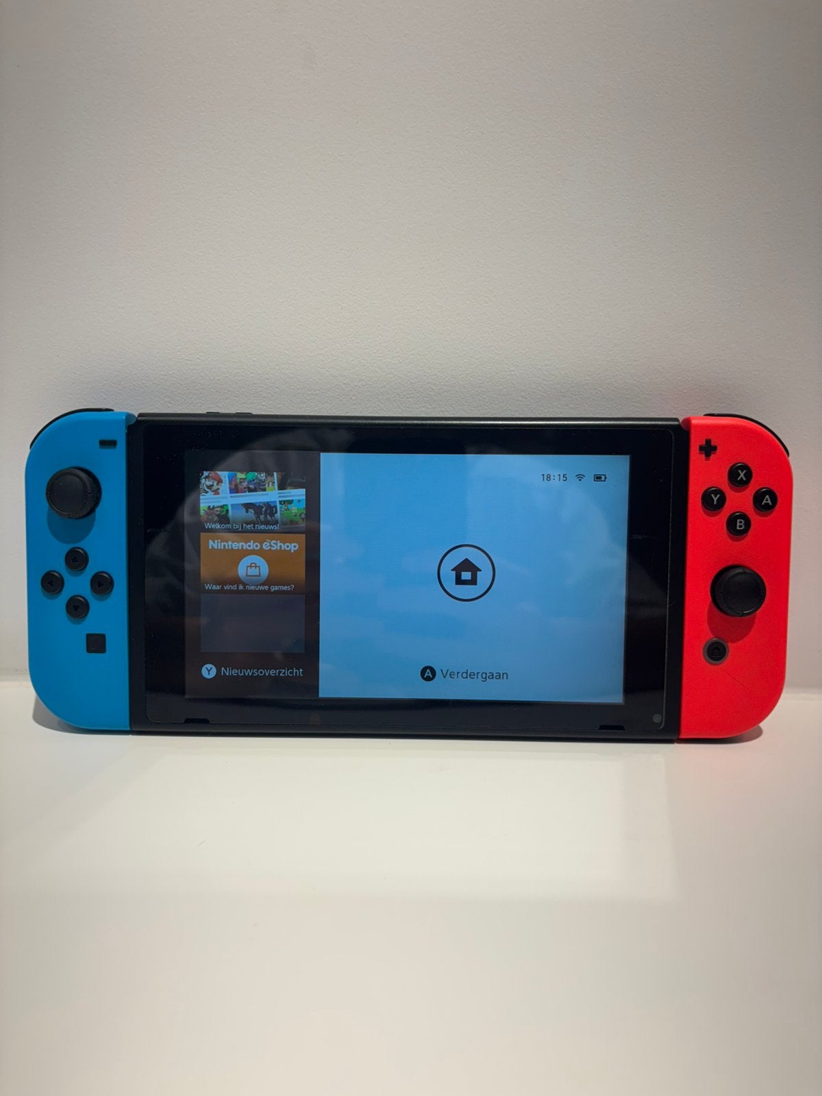 Nintendo Switch met originele doos en games, Games en Spelcomputers, Ophalen, Met games, Zo goed als nieuw, Switch Original