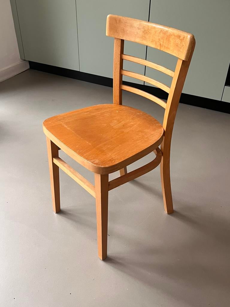 3 houten stoelen, Ophalen, Gebruikt