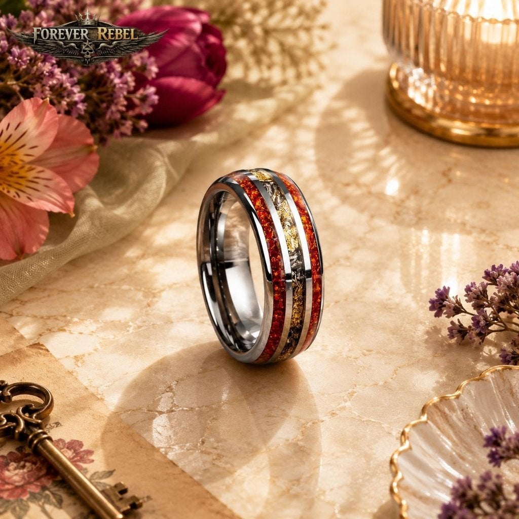 Wolfraam Trouwringen - Nerion Spark Zilver - Diverse Maten, Neuf, Autres couleurs, Femme ou Homme, Envoi