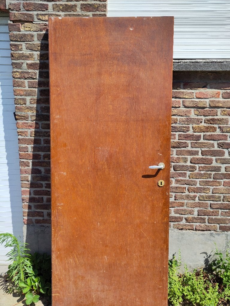 2 binnendeuren, Doe-het-zelf en Bouw, Deuren en Vliegenramen, Ophalen, Gebruikt, 80 tot 100 cm, Binnendeur
