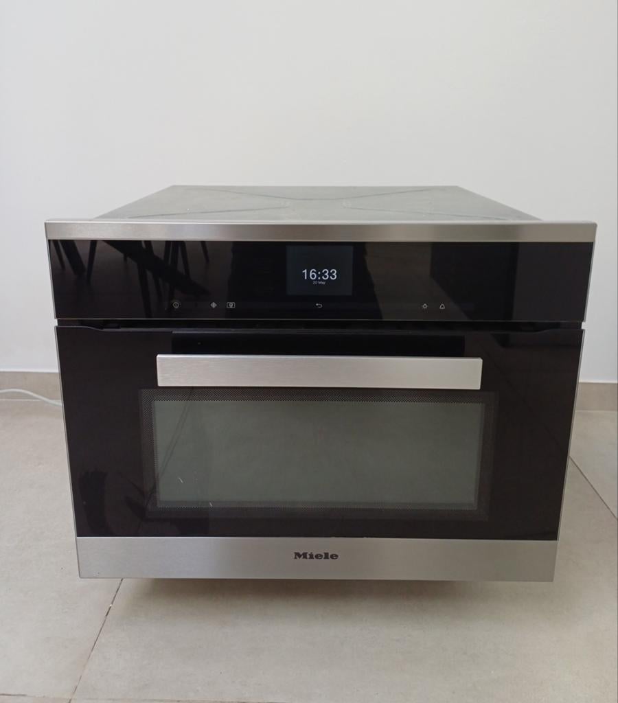 Miele premium combi-microgolfoven 45cm, Encastré, Comme neuf, Enlèvement, Four à micro-ondes combiné