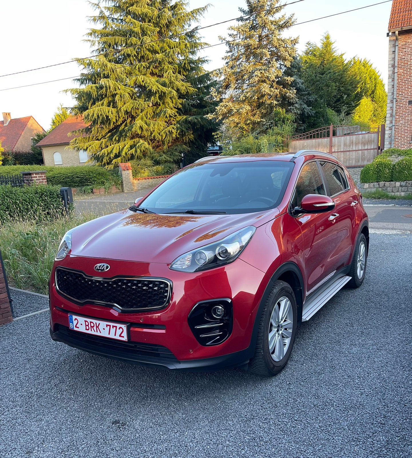 Kia Sportage, 1.6 benzine met te weinig KM 88900, Zwart, Leder, Handgeschakeld, 5 deurs