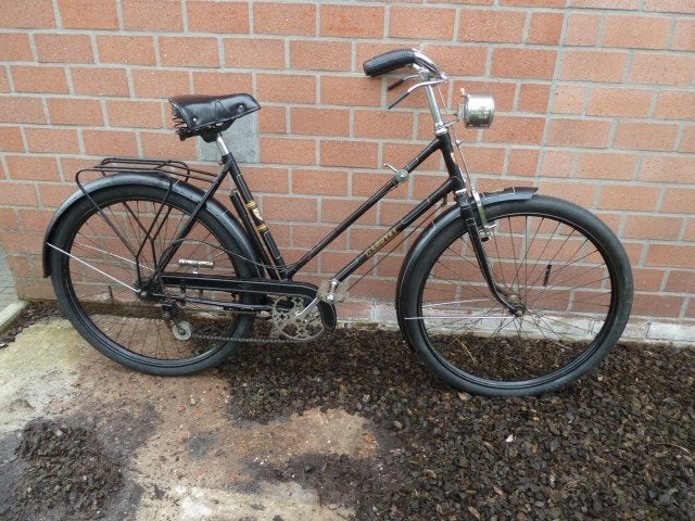 antieke fiets omafiets oldtimer retro vintage classic, Fietsen en Brommers, Ophalen, Versnellingen