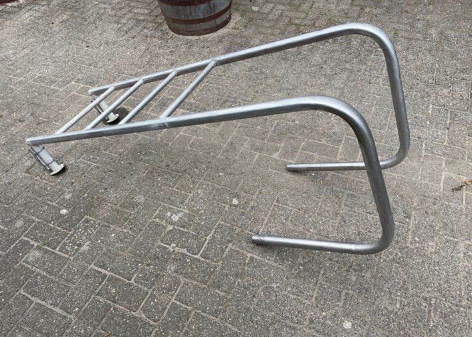 Rvs zwembad trap, Ophalen, Ladder