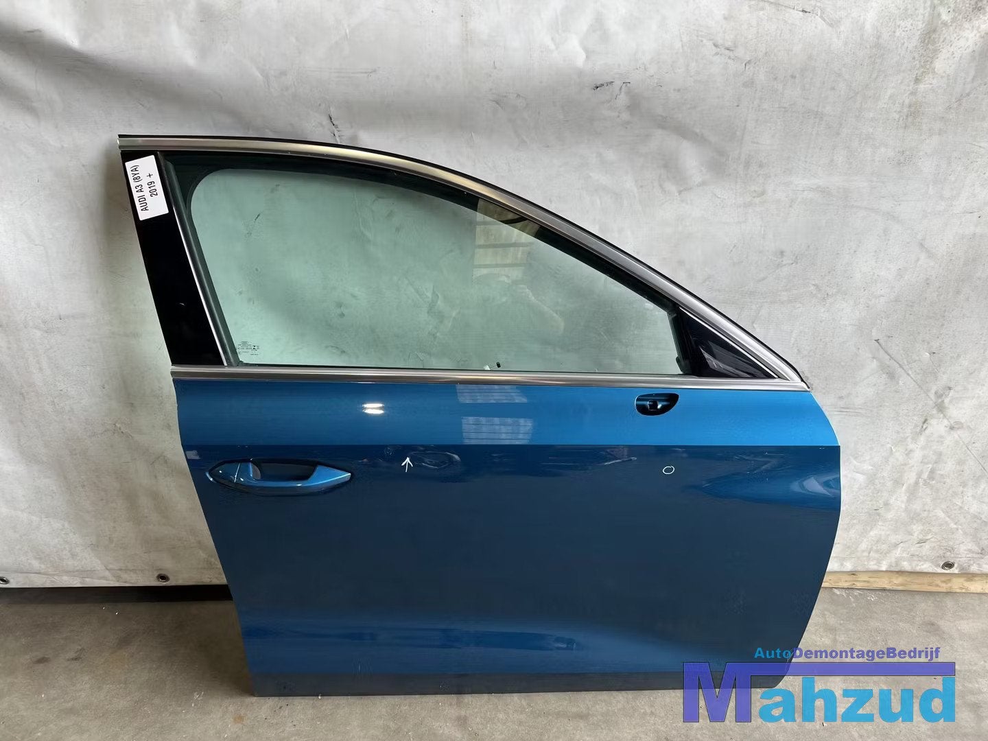 Audi A3 Sportback (8YA) Blauw rechts voor deur portier 2019+, AUDI AG, Auto-Union-Strasse 1
85045  Ingolstadt, DE, Audi, Utilisé