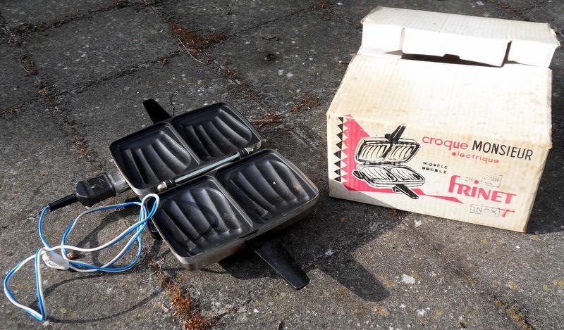 “Vintage” Croque monsieur., Electroménager, Gaufriers, Enlèvement, Comme neuf