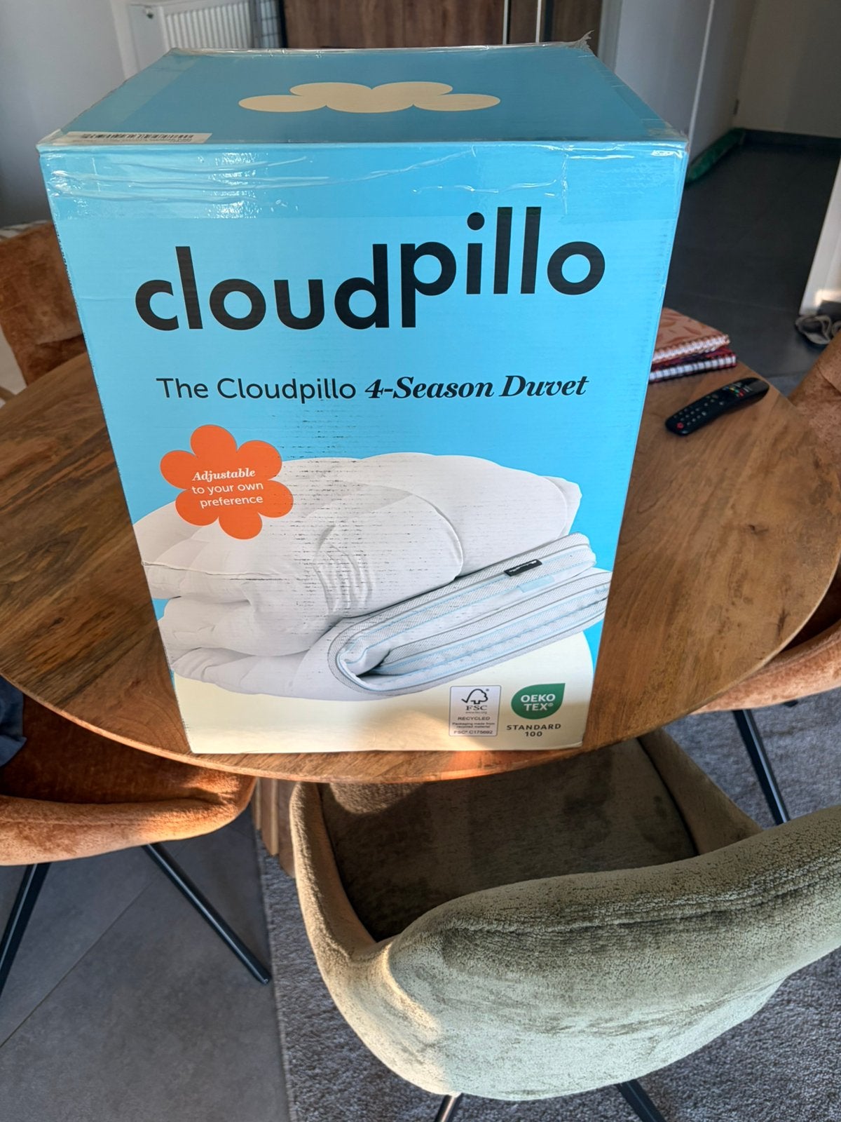 Cloudpillo 4 seizoens dekbed 250/200 nieuw, Ophalen of Verzenden, Nieuw
