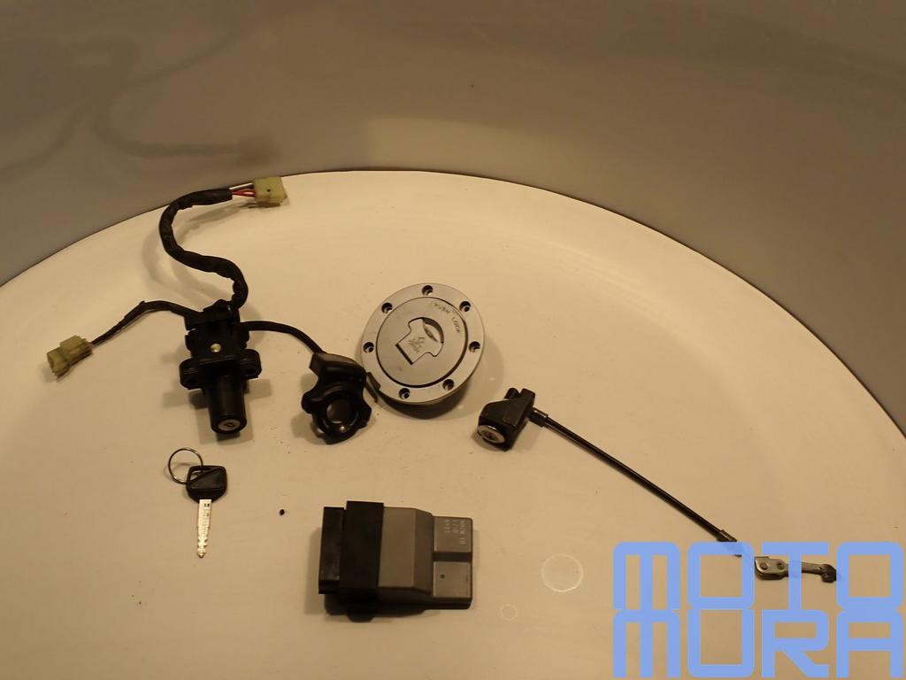 Slotset contactslot voor Honda CB 600 F 2003 - 2006 PC36 Hor, Motoren, Ophalen of Verzenden, -, -, -