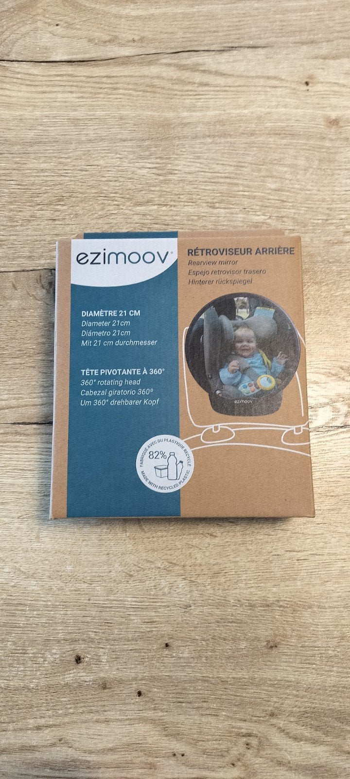Ezimoov ronde autospiegel, Ophalen of Verzenden, Nieuw