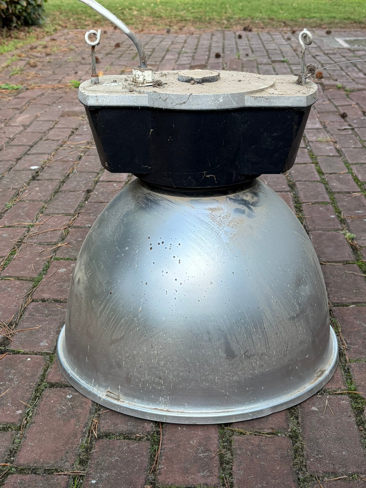 Industriele gaslampen, Ophalen, Gebruikt, Metaal, Industrieel