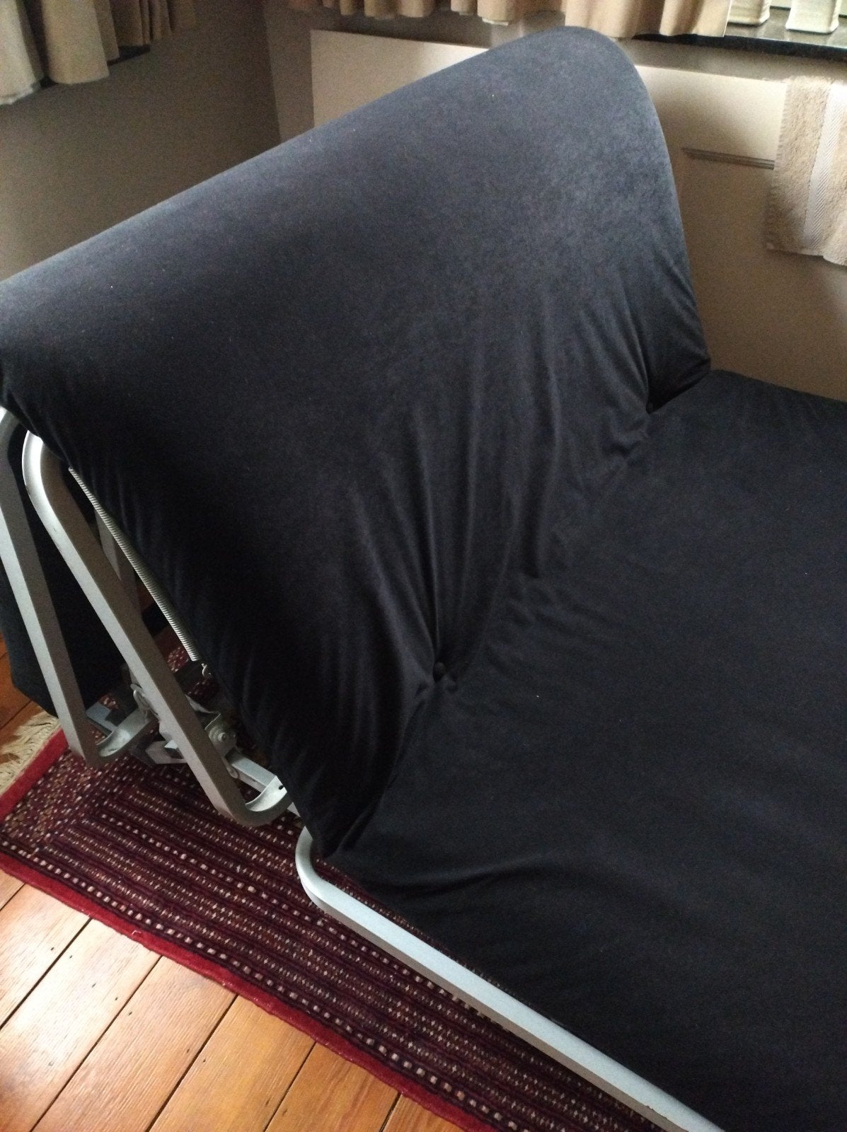 slaapbank, zetelbed,logeerbed 1 meter breed, ikea, Maison & Meubles, Enlèvement