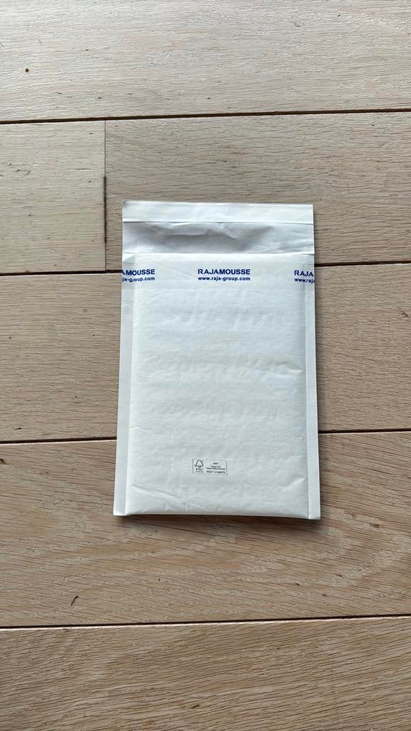 Gewatteerde enveloppes, Ophalen, Envelop