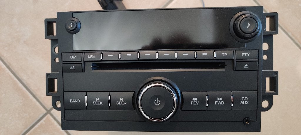 Chevrolet Radio Zo goed als nieuw, Ophalen