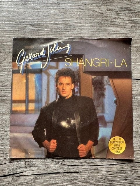 Vynil single Gerard Joling – Shangri-la (lp0062), Cd's en Dvd's, Gebruikt, 7 inch, Ophalen of Verzenden, Pop