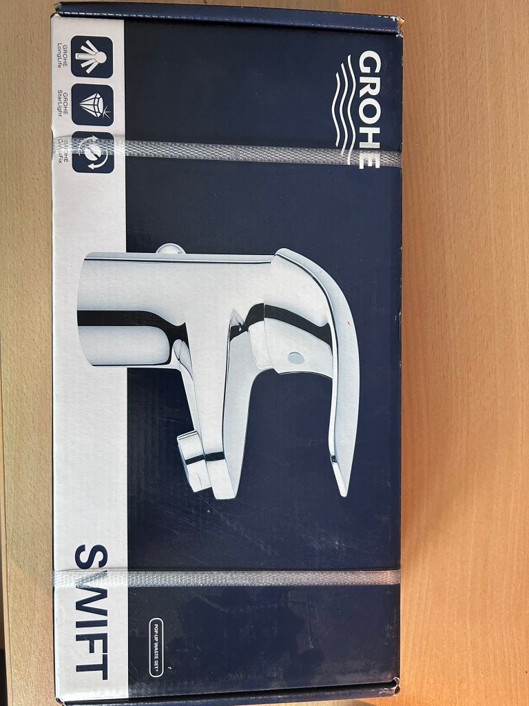 Nieuwe grohe kraan, Enlèvement ou Envoi, Neuf, Chrome, Robinet