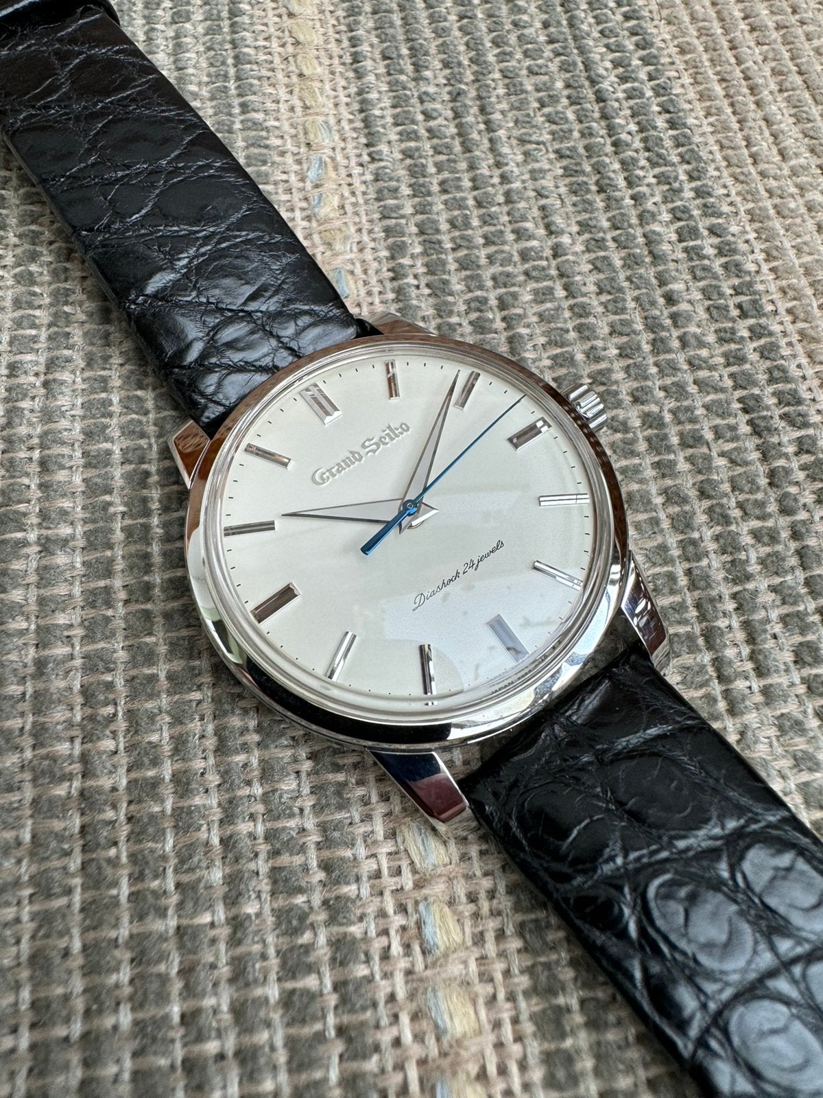 Grand Seiko SBGW033 130th Anniversary Limited Edition Watch, Seiko, Staal, Met bandje, Polshorloge