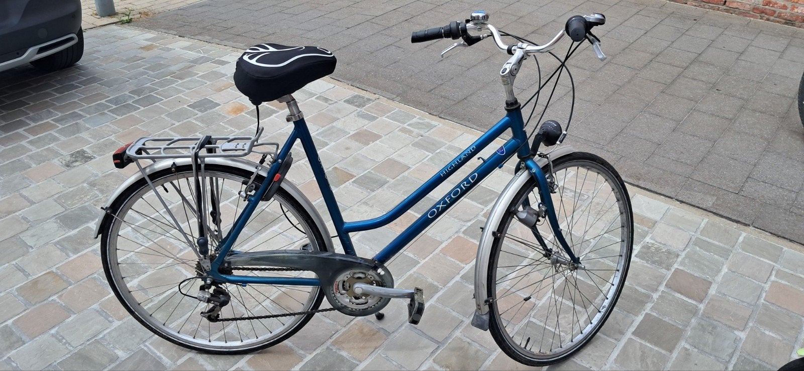 Te koop stadfiets Oxford, Fietsen en Brommers, Fietsen | Dames | Sportfietsen en Toerfietsen, Gebruikt, Velgrem, 50 tot 53 cm
