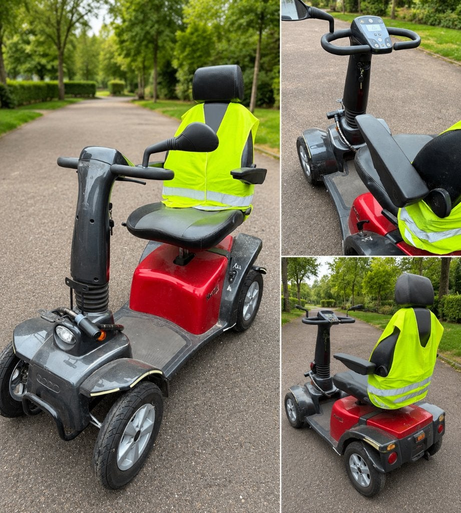Scootmobiel, Ophalen, Gebruikt
