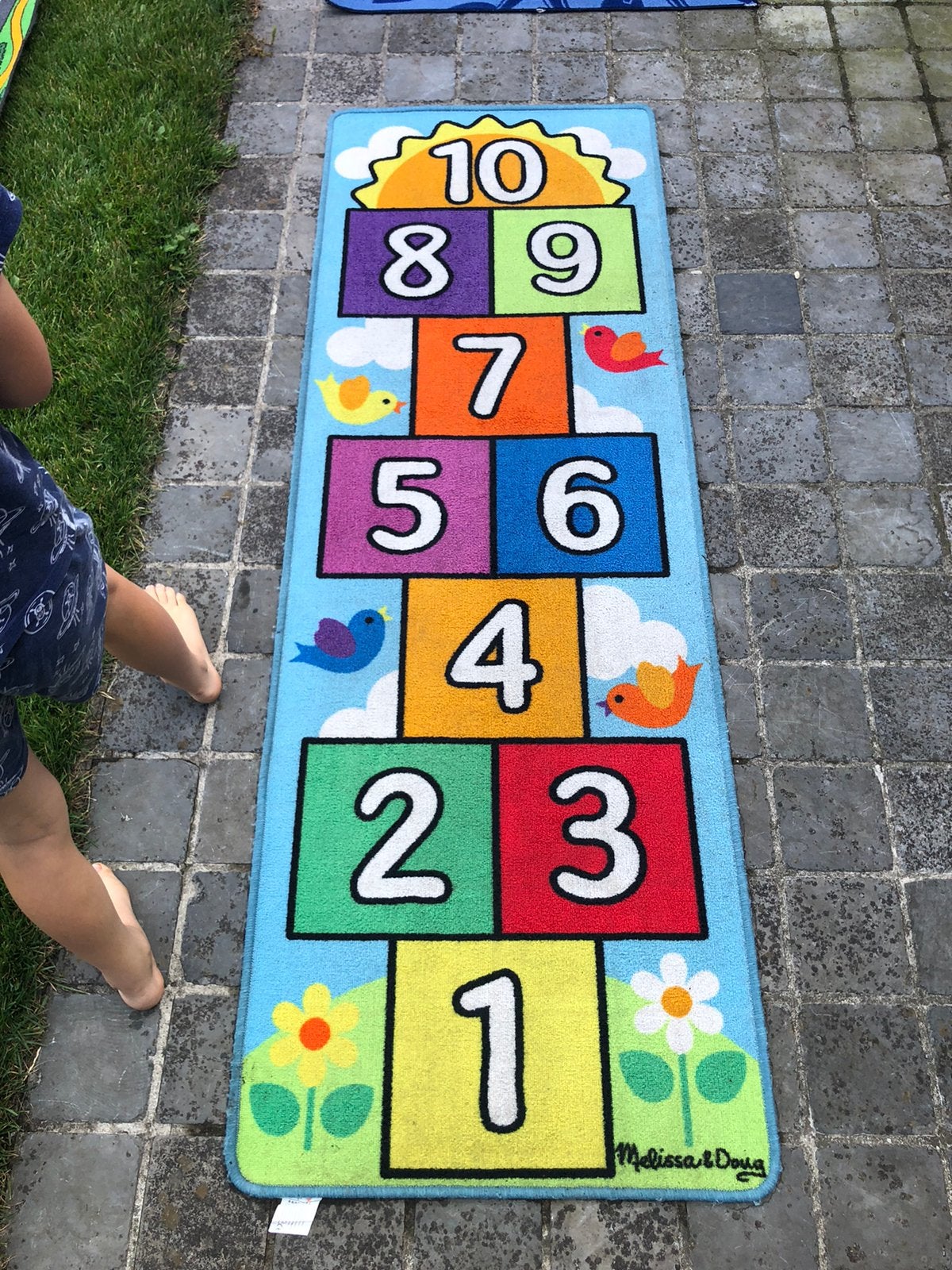 Tapijt kinderkamer 67x198cm, Huis en Inrichting, Stoffering | Tapijten en Vloerkleden, Ophalen, Gebruikt, 50 tot 100 cm, 150 tot 200 cm