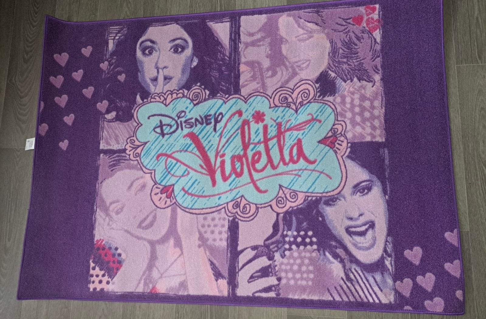 Violetta tapijt, Ophalen, 100 tot 150 cm, Paars, Nieuw