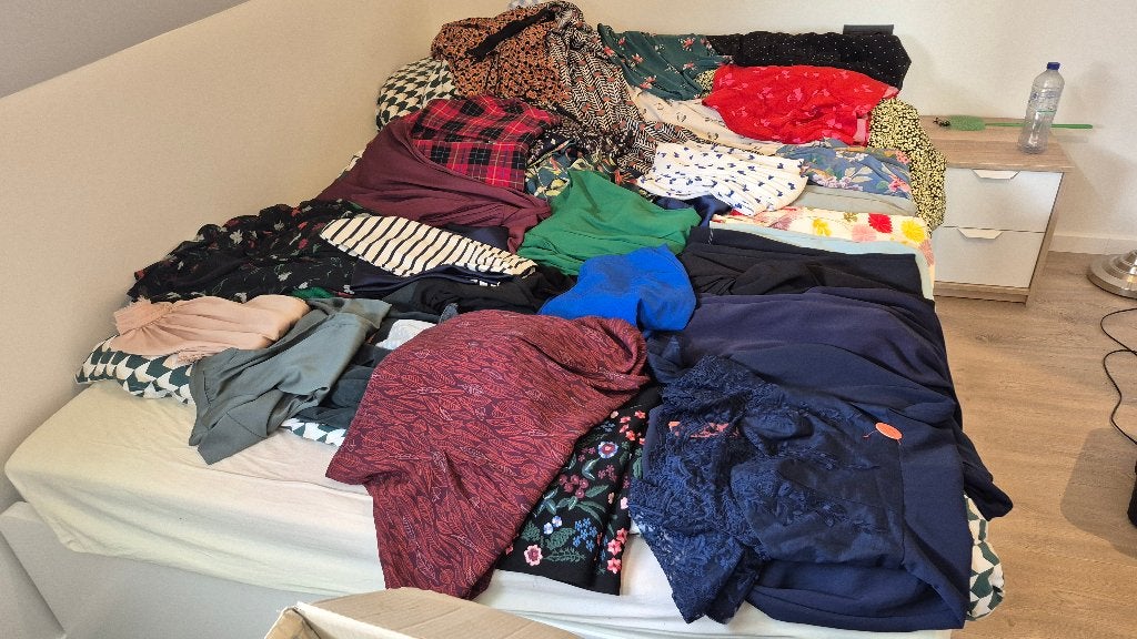 Partij dameskleding maat 36/38, Vêtements | Femmes, Enlèvement, Porté, Taille 36 (S)