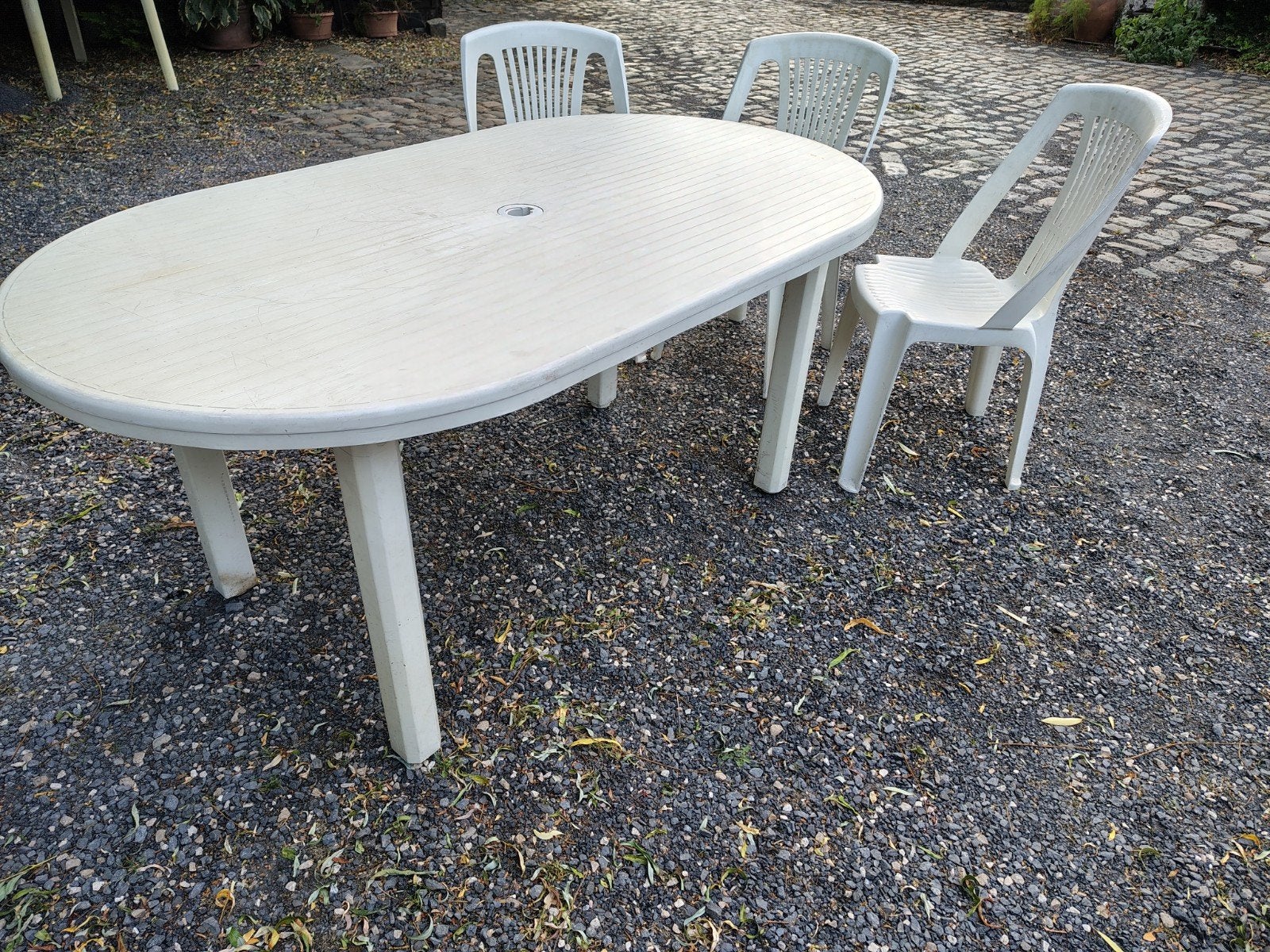 tuintafel, Tuin en Terras, Ophalen, Gebruikt