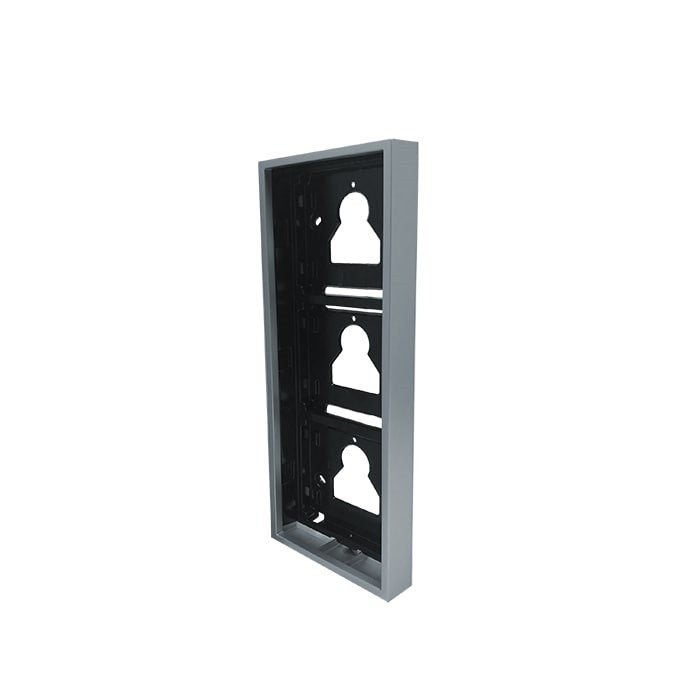 ULTRA frame met opbouwbehuizing 3 modulen, Verzenden