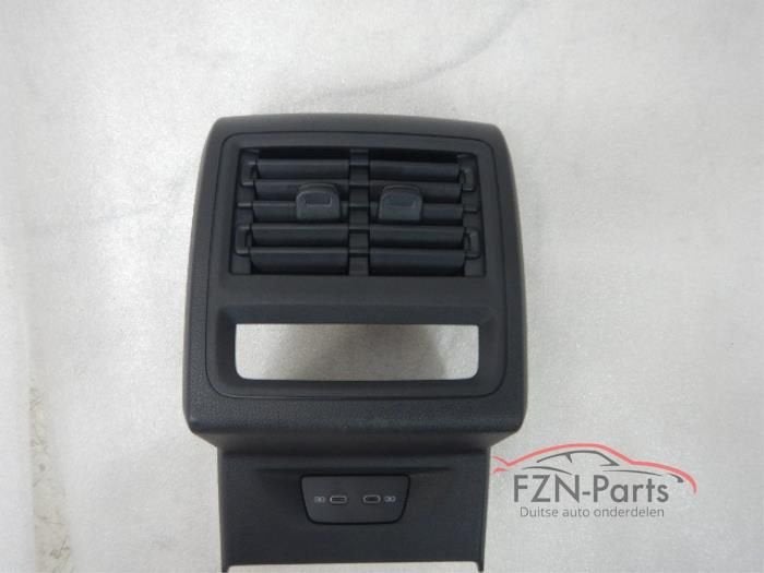 VW Golf 8 Middenconsole Armsteun Achterzijde USB-C, Auto-onderdelen, Ophalen of Verzenden, Gebruikt