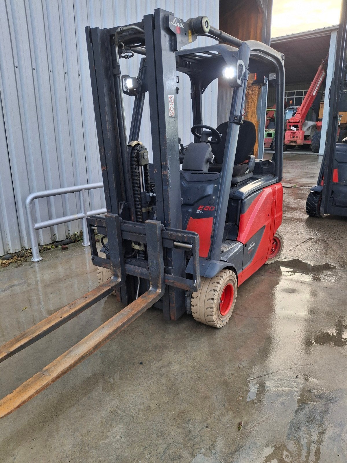linde E20PH-02 triplex,kistenkantelaar, Zakelijke goederen, Verzenden, Linde, Vergel105@hotmail.com