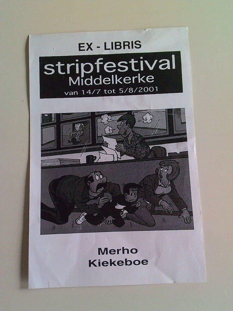 Ex-libris Kiekeboe 2001 ., Ophalen of Verzenden