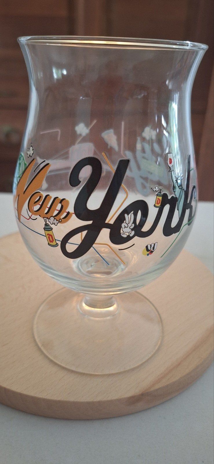duvelglas New York City, Enlèvement ou Envoi, Neuf, Verre ou Verres, Duvel