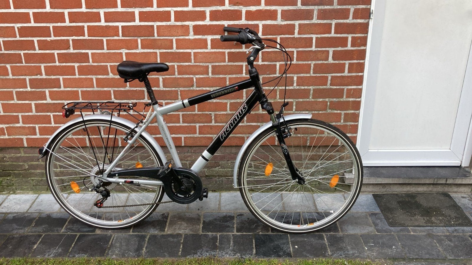 Heten fiets mooie staat, Enlèvement