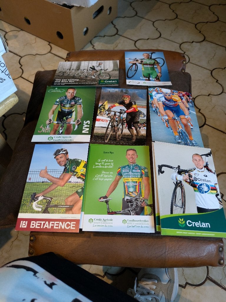 Sven Nys, Enlèvement ou Envoi, Comme neuf, Gravure