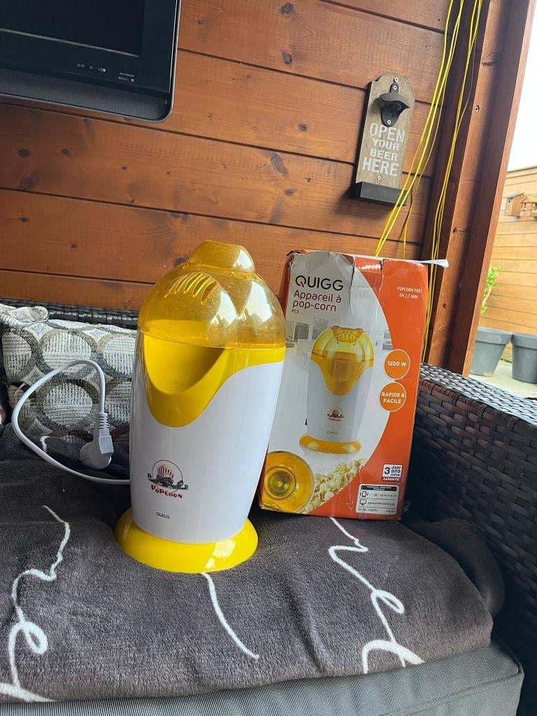 Popcornmachine, Ophalen, Zo goed als nieuw