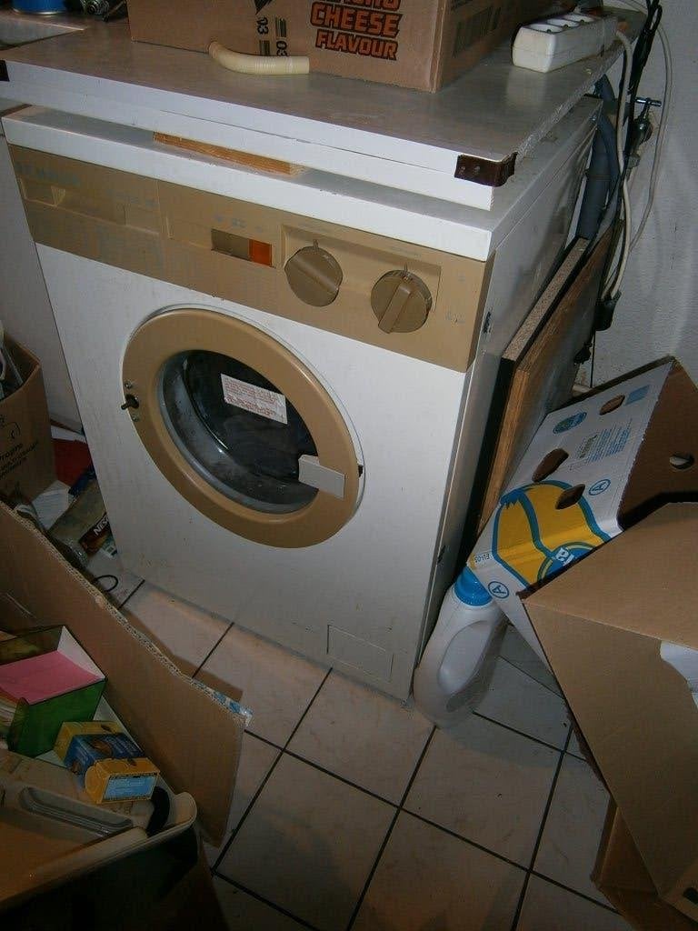 Wasmachine, Elektronische apparatuur, Ophalen