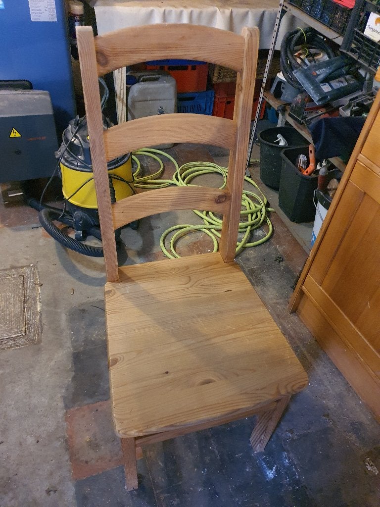 Lots de chaises en bois, Enlèvement, Utilisé, Bois, Cinq, Six Chaises ou plus
