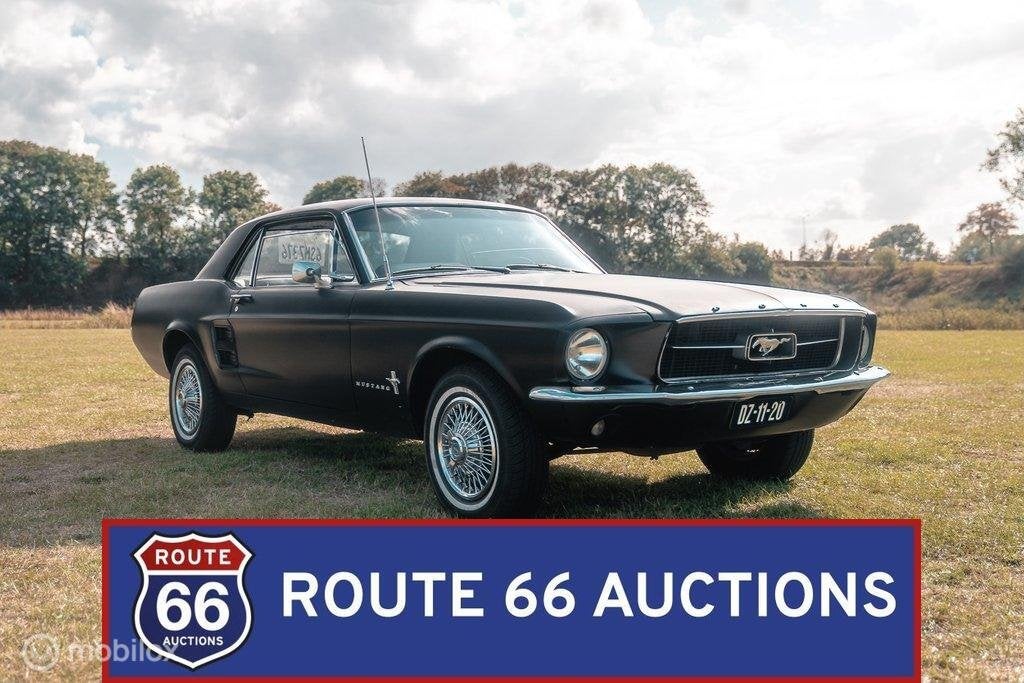 Ford Mustang | 1967 | Route 66 Auctions, Achat, Entreprise, Boîte manuelle, Autre carrosserie