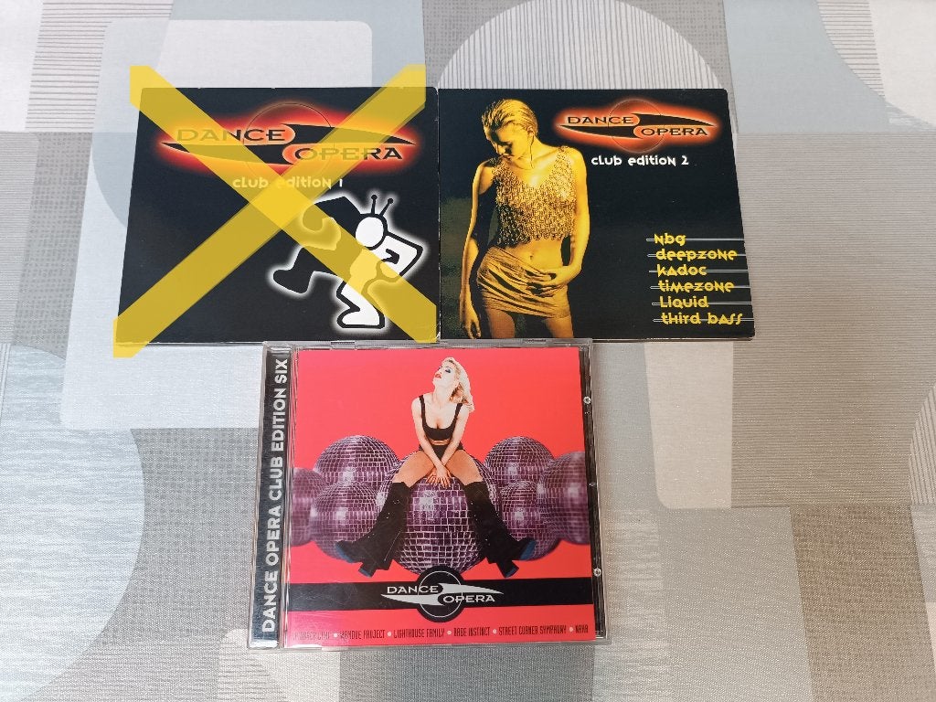 Dance Opera - Club Edition - 2 - 6 - Trance - Dance - Retro, Cd's en Dvd's, Ophalen of Verzenden, Gebruikt, Trance, Album