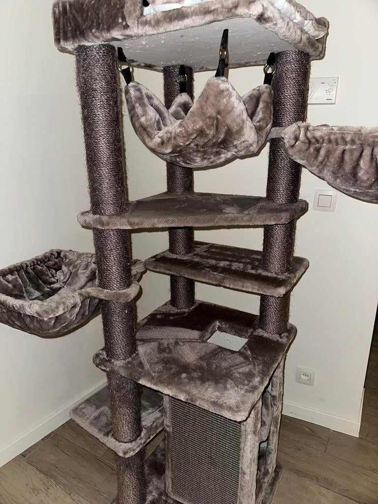 Stevige grote krabpaal kat – zeer goede staat, Ophalen, Gebruikt, Krabpaal