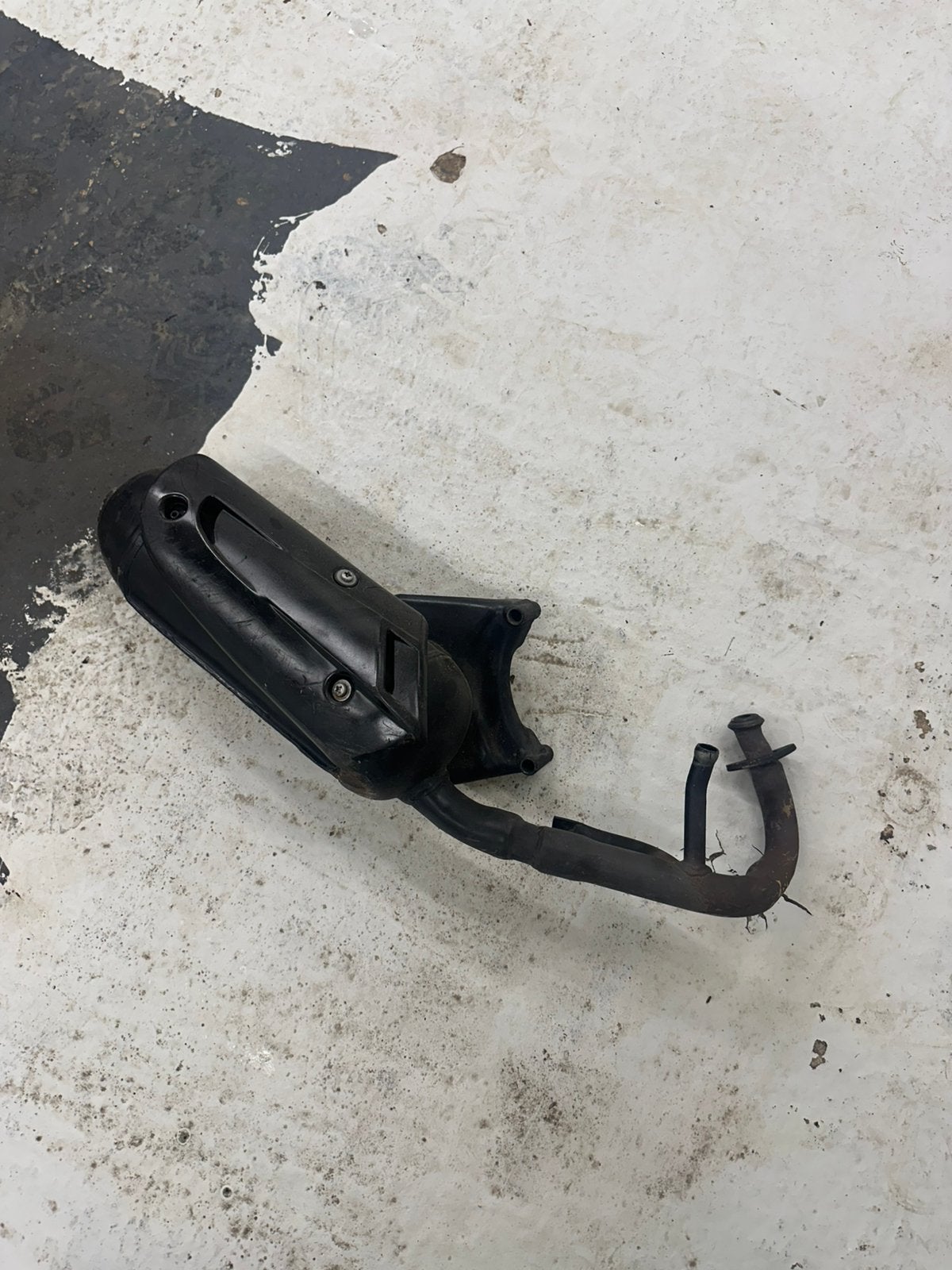 Piaggio zip uitlaat 2 takt, Fietsen en Brommers, Ophalen, Gebruikt, Uitlaat