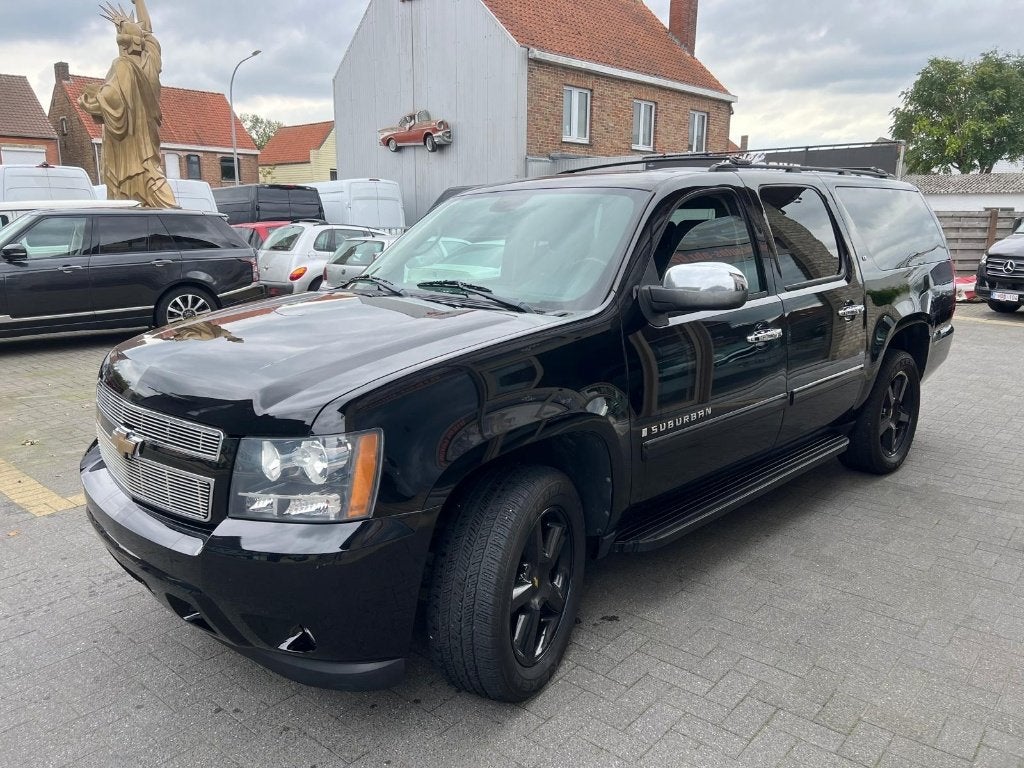 Chevrolet Suburban 5.3 i LPG LICHTE VRACHT, Auto's, Automaat, 4 zetels, Lederen bekleding, 238 kW