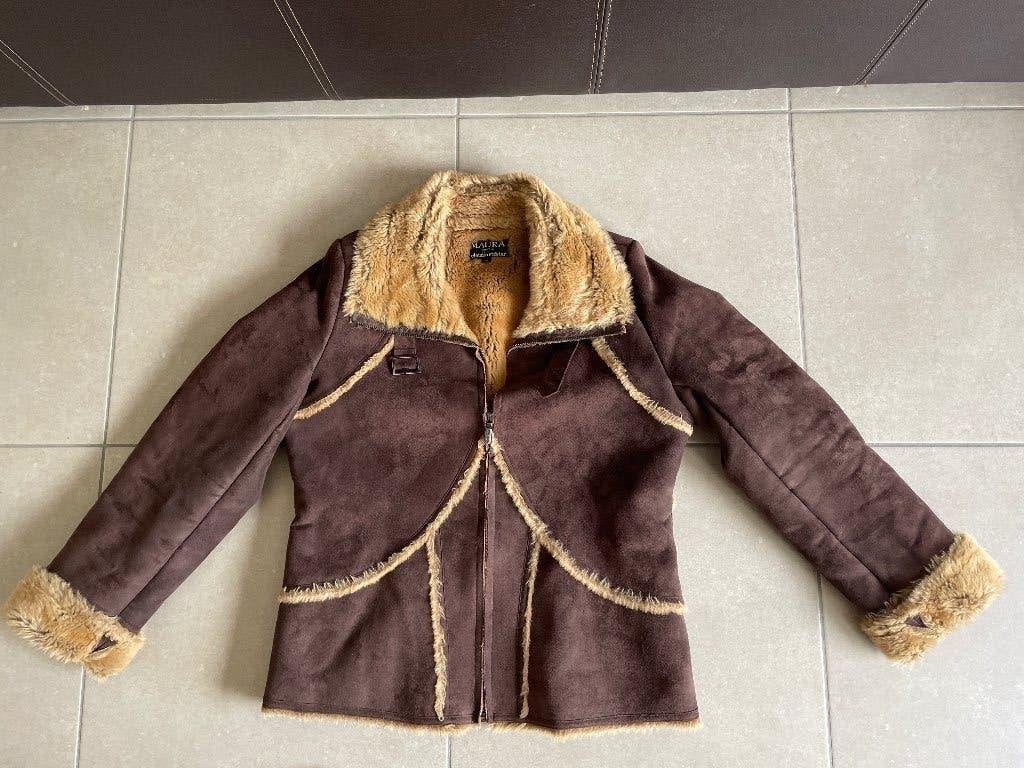 Damesvest, Kleding | Dames, Bruin, Zo goed als nieuw, Ophalen, Maat 38/40 (M)