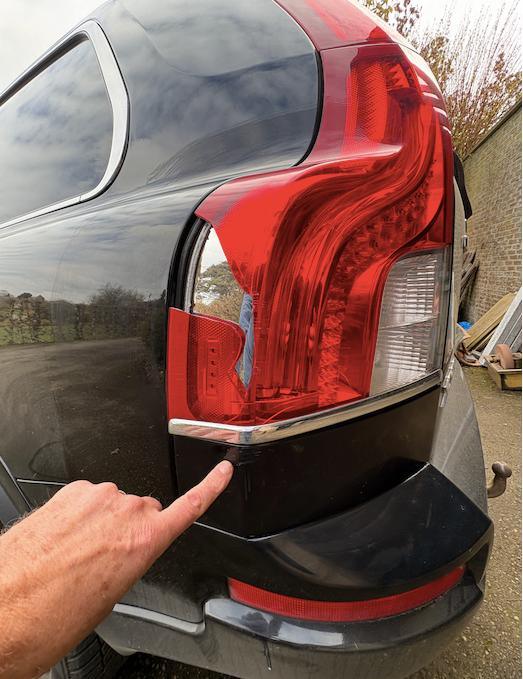 feux arrière gauche Volvo xc90, Enlèvement, Utilisé, Volvo