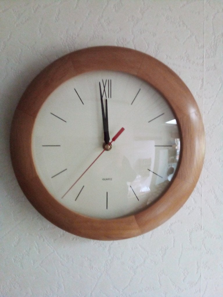WANDKLOK, Maison & Meubles, Accessoires pour la Maison | Horloges, Enlèvement ou Envoi, Comme neuf, Analogique, Horloge murale