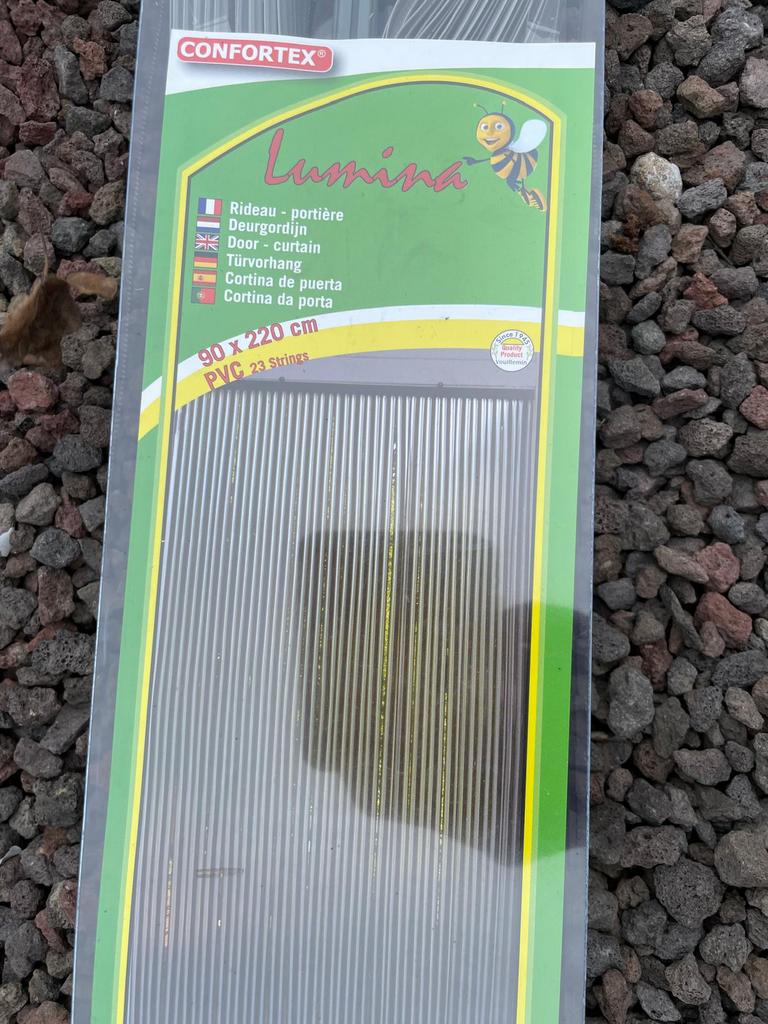 Deurgordijn PVC, Ophalen, Zo goed als nieuw