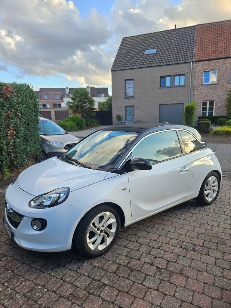 Opel Adam cabrio, Auto's, Opel, Voorwielaandrijving, ADAM, Leder en Stof, Wit