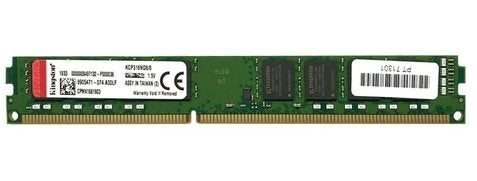 8GB 2Rx8 PC3-12800U DDR3-1600 Non-ECC, Kingston KCP316ND8/8, Computers en Software, RAM geheugen